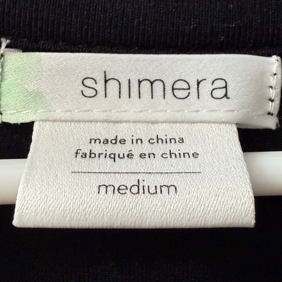 Trendy Brand New Shimera Black Pajama Top with White Piping🔥 - Picture 3 of 6